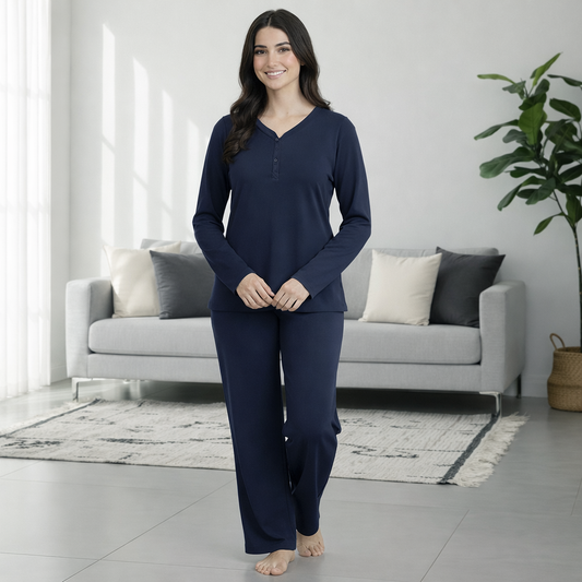 Luxe Moment Co-Ord - Blue