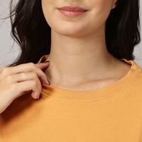 Oversized Fit T-Shirt - Orange