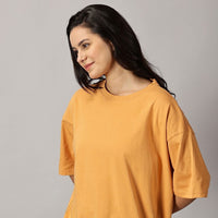 Oversized Fit T-Shirt - Orange