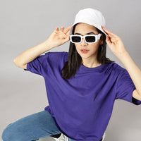 Oversized Fit T-Shirt - Purple